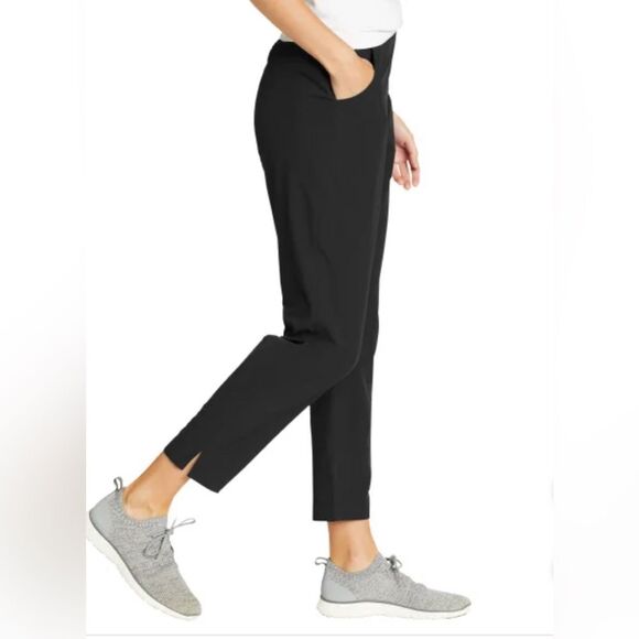 Eddie Bauer Ladies' Ankle Traveler Black Pants Size XXL - Picture 2 of 4